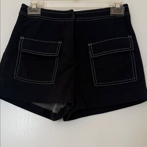 Forever 21 Black Cargo Shorts
